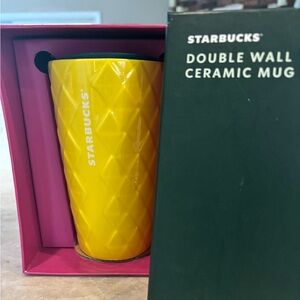 NWT Starbucks 2020 Hawaiian Collection Double Wall Ceramic Mug